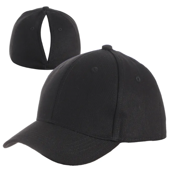 SnapMane Magnetic Ponytail Baseball Cap