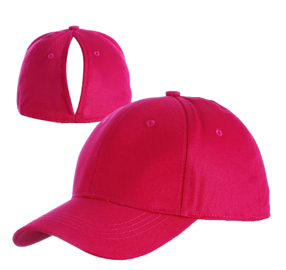 SnapMane Magnetic Ponytail Baseball Cap
